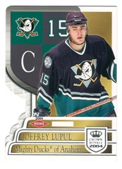 2004 Pacific Crown Royale Joffrey Lupul #102 Die Cut 178/899 Mighty Ducks of Anaheim